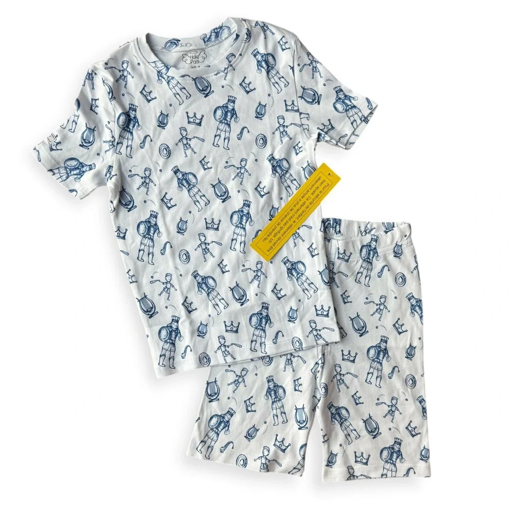 NWT Holy Pals Kids Size 8 David and Goliath Pajama Set